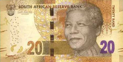 P139b South Africa 20 Rand Year 2016